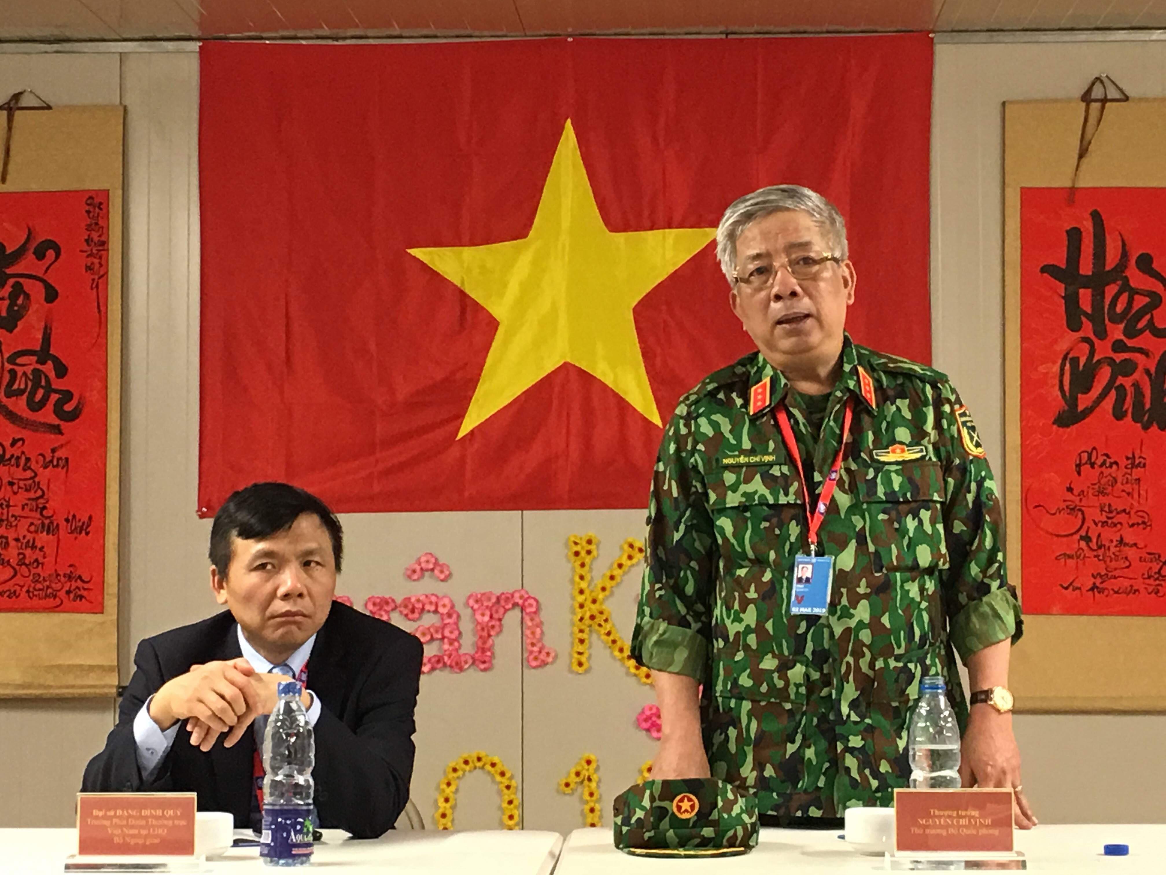 Đoàn Tổ công tác liên ngành thăm và làm việc tại Nam Sudan